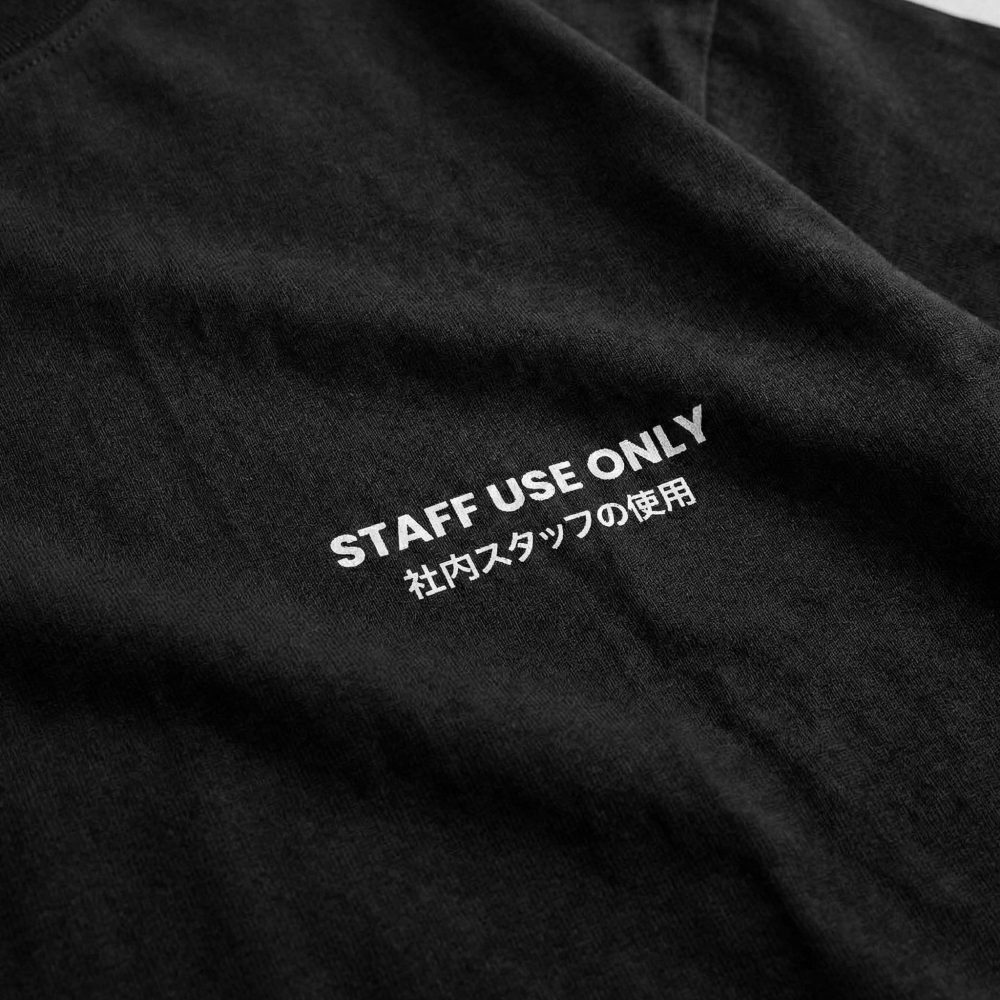 Alternative view of STAFF ONLY / B