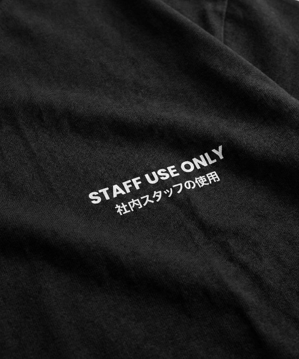 Alternative view of STAFF ONLY / B