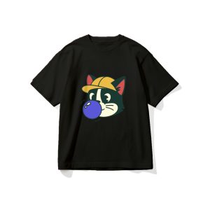 BUBBLE GUM / CAT BLACK