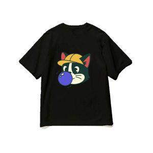 BUBBLE GUM / CAT BLACK