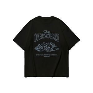 OVERWORKED / BLACK