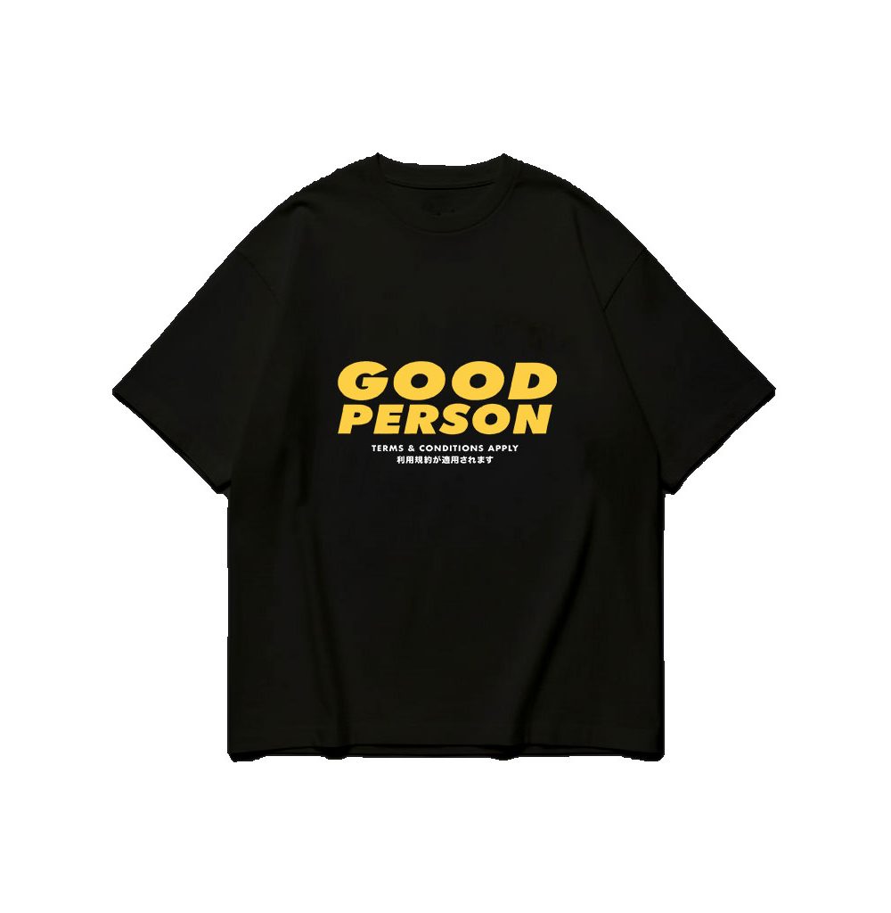 GOOD PERSON / BLACK