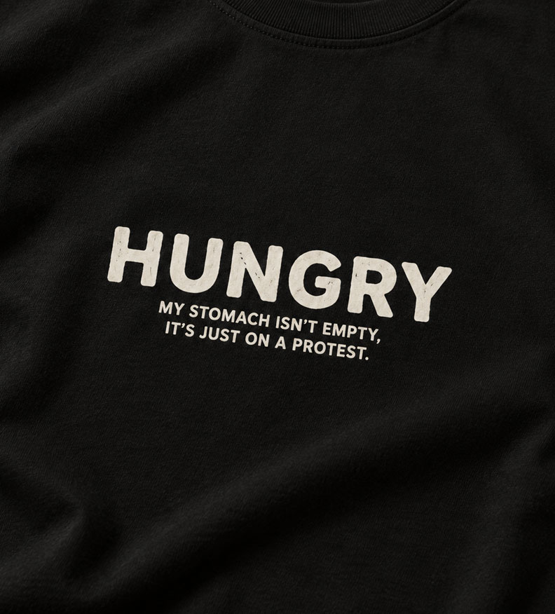 Alternative view of HUNGRY